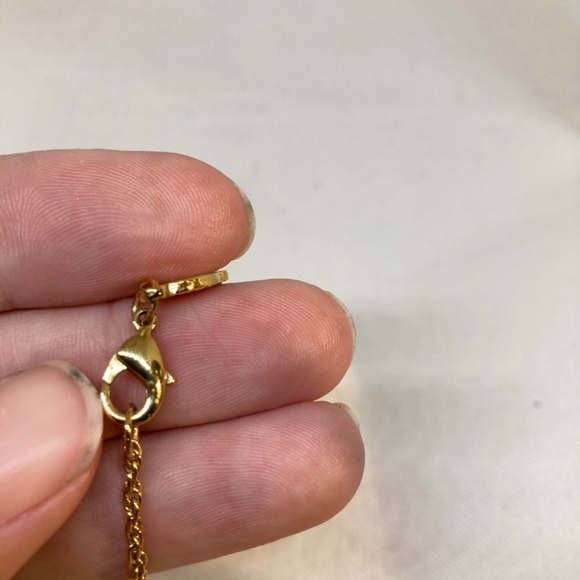 MMA Elegant Black & Clear Rhinestone LENS Statement Necklace 20" - Picture 6 of 15